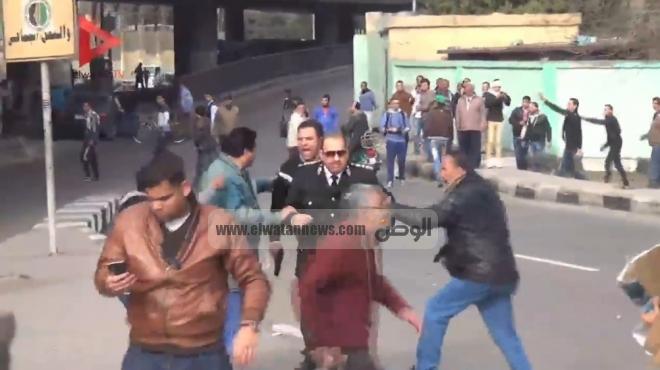 بالفيديو| شاهد كيف اندلعت الاشتباكات في ميدان التحرير