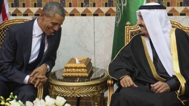 بالصور| سر انحناء أوباما أمام ملوك السعودية