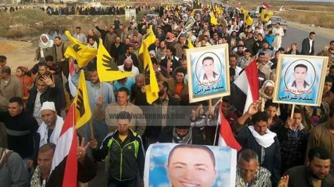 تظاهرات إخوان الإسكندرية تندد بزيارة بوتين ومساندة روسيا لمصر