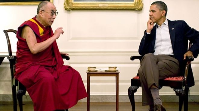 الصين تحذر أمريكا من عقد أي لقاء بين أوباما والدالاي لاما