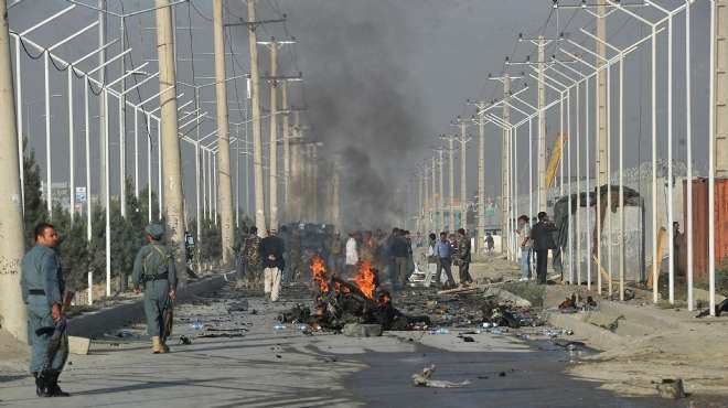  ارتفاع حصيلة الاعتداء ضد شركة في كابول إلى سبعة قتلى