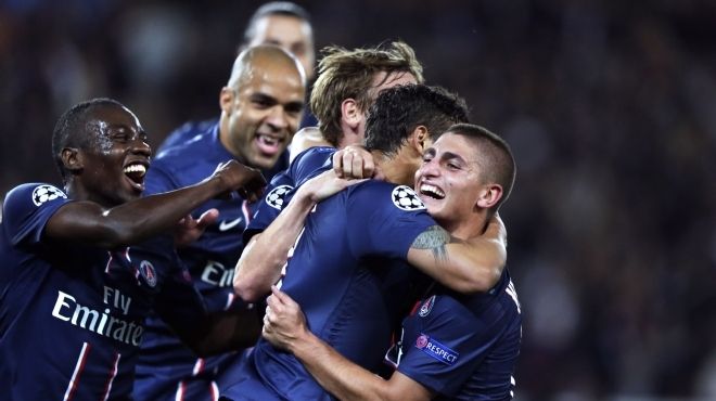 دوري أبطال أوروبا: فوز باريس سان جرمان على دينامو كييف 4-1