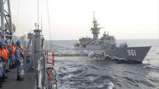 بالصور| البحرية المصرية والسعودية تتدربان على تأمين نطاق البحر الأحمر