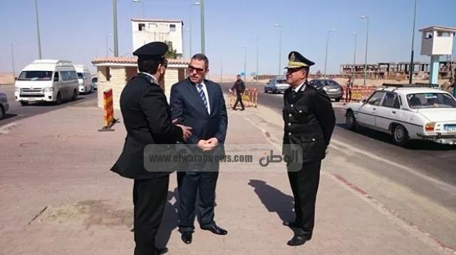 مدير أمن البحر الأحمر يتفقد الأكمنة الحدودية والخدمات الأمنية