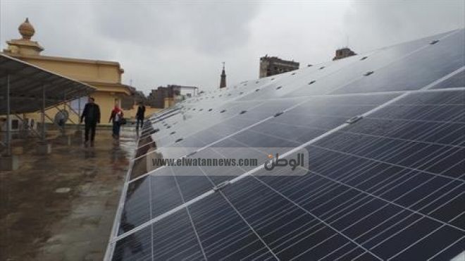استكمال إنشاء مشروع الطاقة الشمسية بمدينة الفرافرة في الوادي الجديد