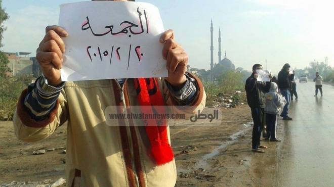 بالصور| 3 سلاسل بشرية لعناصر الإخوان بالدقهلية للإفراج عن المعتقلين