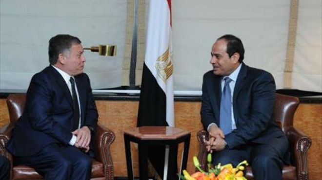 ملك الأردن يغادر القاهرة بعد زيارة استغرقت 3 ساعات 