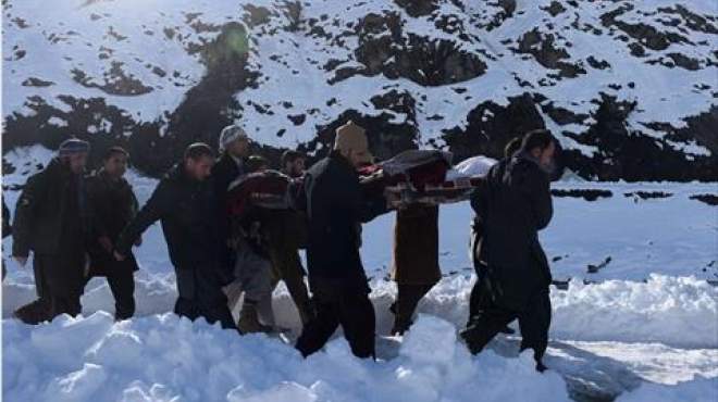 أكثر من 250 قتيلا حصيلة الانهيارات الثلجية في أفغانستان