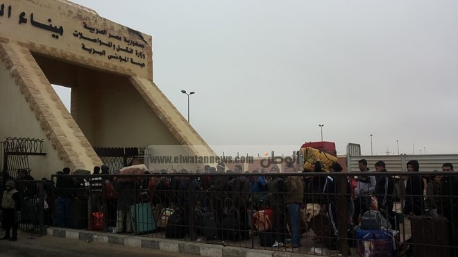 وصول 29 ألف مصري من ليبيا عبر منفذ السلوم منذ 16 فبراير الماضي