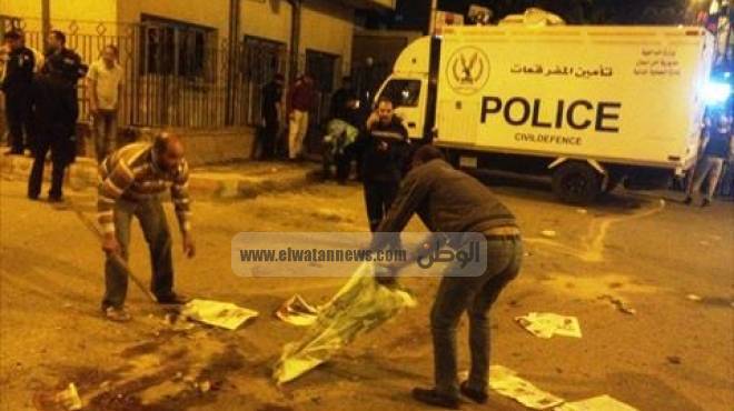 عاجل| شهود عيان: انفجار عبوة ناسفة أمام قسم شرطة الزاوية الحمراء