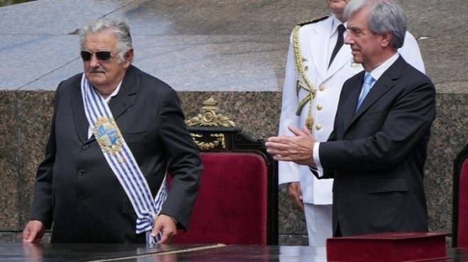بالصور| انتهاء فترة حكم رئيس أوروجواي.. 