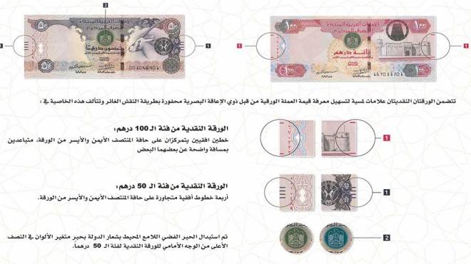 الإمارات تطرح عملات ورقية مميزة لـ