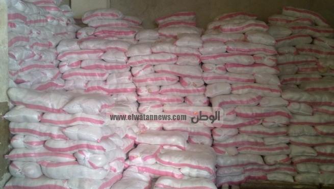 ضبط 46.5 طن أرز غير صالح للاستهلاك الآدمي في حملات تموينية بأسيوط