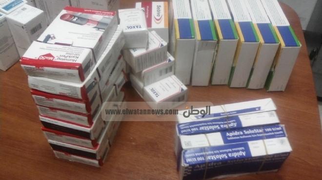 ضبط مصنع أدوية داخل أحد المنازل بكفر الشيخ
