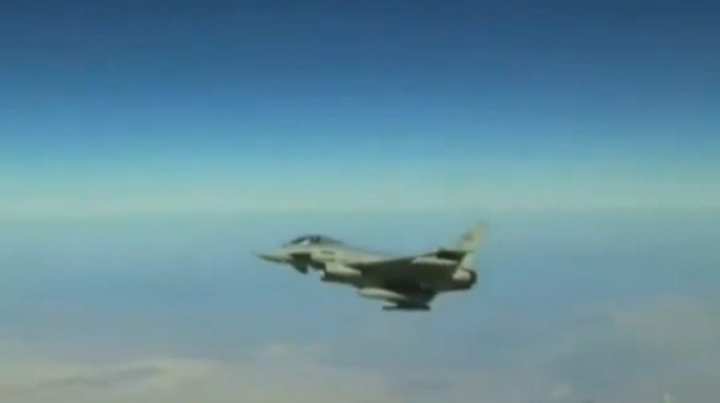 تحليق مكثف لطائرات f16 في سماء شمال سيناء