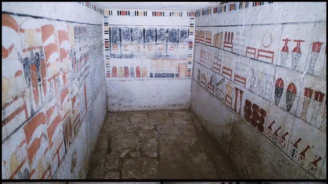 بالصور| اكتشاف مقبرتين أثريتين في سقارة تعودان لعصر الأسرة السادسة
