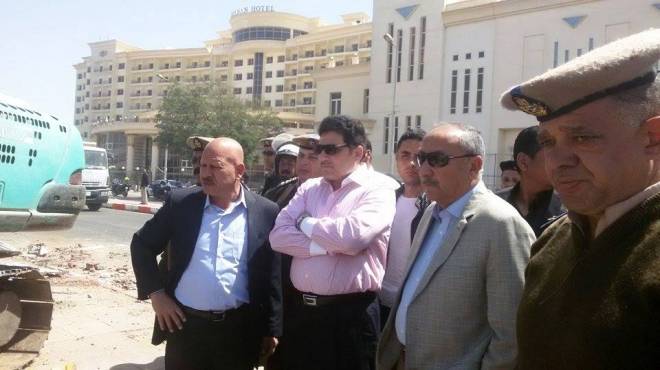 وزير الري يصل أسوان لمتابعة حملة إزالة التعديات على النيل
