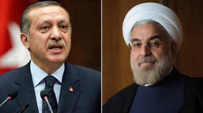 روحاني يستقبل أردوغان رسميا في قصر 