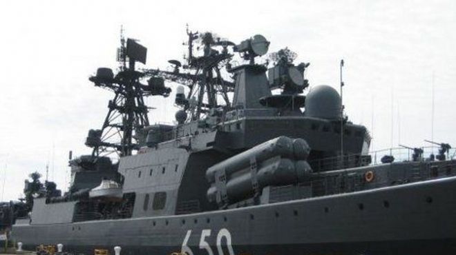  روسيا ترسل سفينتين حربيتين شرق البحر المتوسط لتعزيز تواجدها في المنطقة 