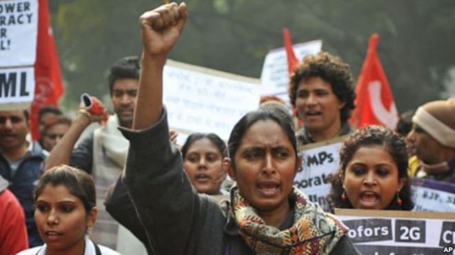 عشرات آلاف المزارعين يتظاهرون في الهند ضد إجراءات حكومية