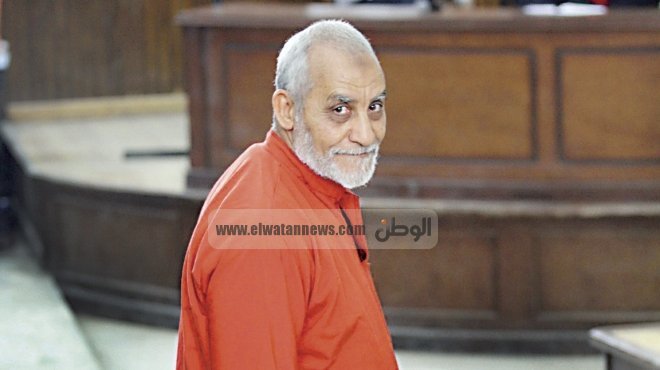 نقل محاكمة بديع و63 آخرين من جنايات المنيا لمعهد أمناء الشرطة بالقاهرة