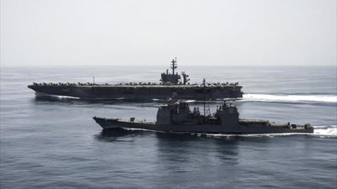 البحرية الأمريكية توسع وجودها فى مياه اليمن 