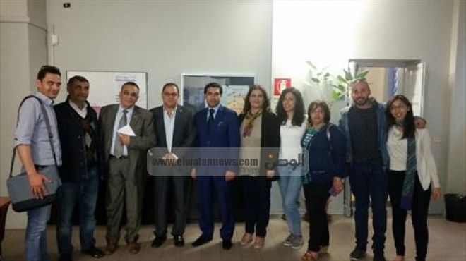 نائب رئيس حزب المستقبل يلتقي بالجالية المصرية في إيطاليا