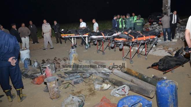 شهود عيان: جثث إرهابيين تتناثر في شوارع الشيخ زويد