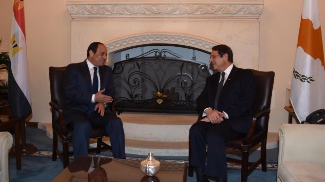 رئيس قبرص: السيسي أول رئيس مصري يزور البلاد منذ عشرات السنين