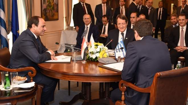 أناستاسيادس: التعاون بين مصر واليونان وقبرص سيكون 