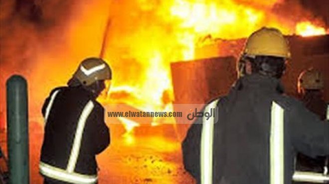 حريق هائل داخل مستشفى كفر الشيخ العام بسبب 