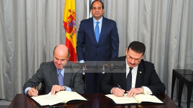 توقيع اتفاقية و5 مذكرات تفاهم بين مصر وإسبانيا