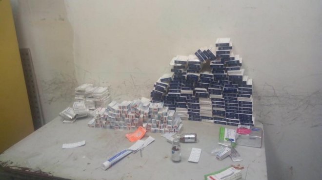 ضبط 9 آلاف عبوة أدوية فاسدة في حملة تموينية بالإسكندرية