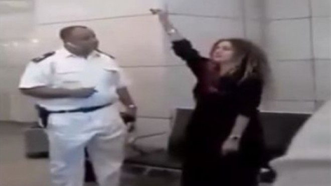 بالفيديو| المطار في أسبوع.. حمار يتجول وسيدة تعتدي على ضابط
