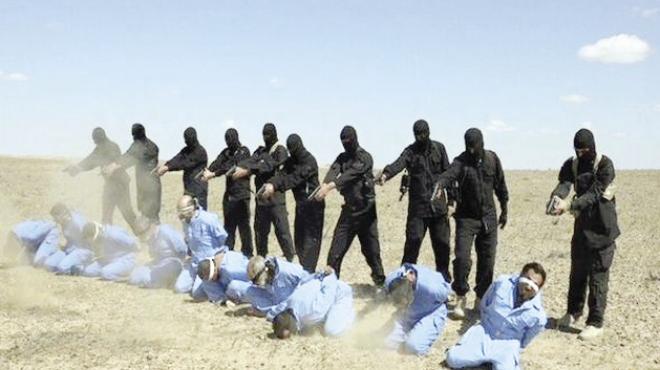 إرهابيو «داعش» يغتصبون طفلة ويقتلونها ويعدمون 10 آخرين بالعراق	