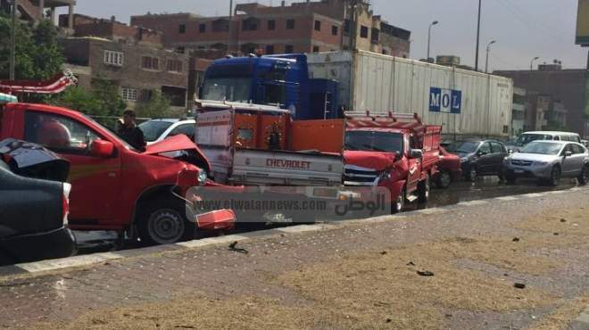 مصرع وإصابة 5 من عاملات التراحيل في حادث على الطريق الدولي بدمياط