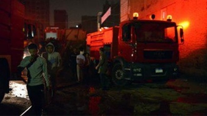 عاجل| اندلاع حريق في قسم شرطة العجوزة