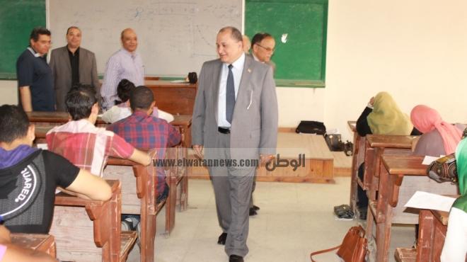 100 طالب يفتتحون امتحانات الثانوية العامة بكفر الشيخ