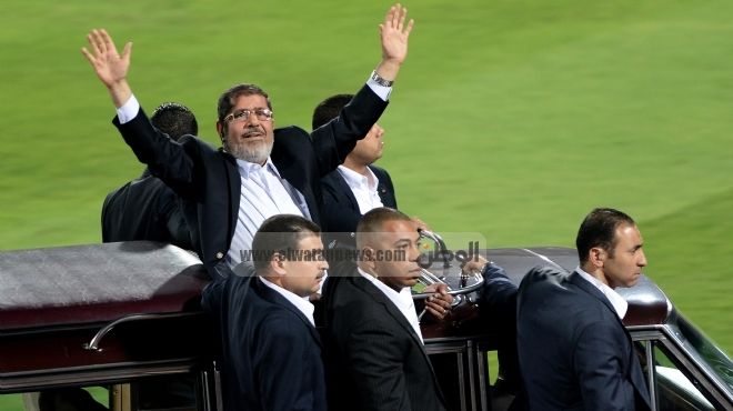 مرسي في فرح ابن رئيس نادي قضاة البحيرة.. وحالة توتر بمجرد دخوله