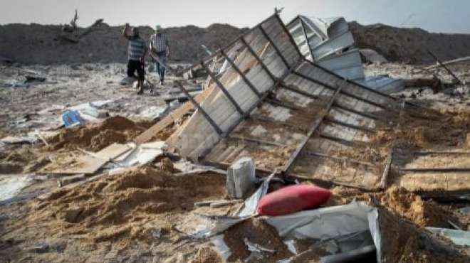 الطيران الإسرائيلي يقصف 4 أهداف في قطاع غزة