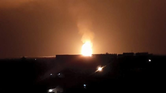 عاجل| انفجار في غزة عقب سقوط صواريخ على إسرائيل
