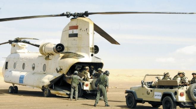 الجيش البريطاني يدرب 31 ضابطا مصريا على تفكيك العبوات الناسفة في سيناء