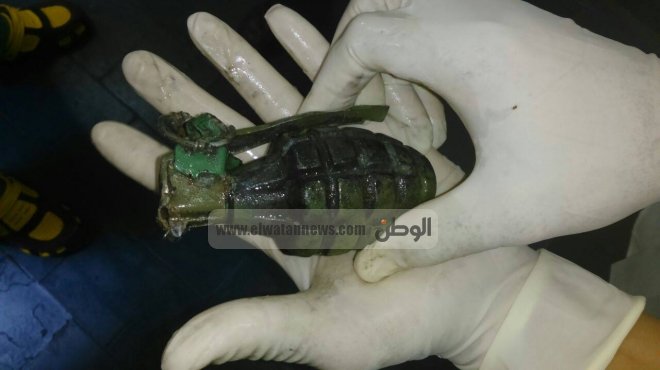 إرهابي مقتول ينقل قنبلة يدوية من سيناء للطب الشرعي