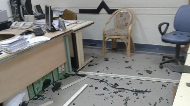 بالصور| تلفيات بمبنى نقابة الصحفيين إثر تفجير 