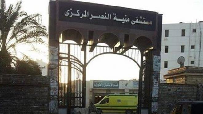 إغلاق استقبال مستشفى منية النصر بالدقهلية بعد إصابة شاب علي يد الشرطة