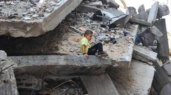 انطلاق عمليات إعادة بناء المنازل المدمرة في غزة 