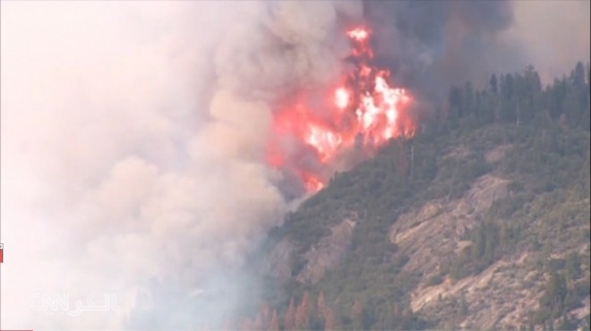 بالصور| حرائق الغابات بكاليفورنيا تواصل الانتشار