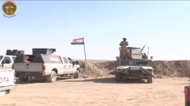 بالفيديو| الجيش العراقي يحرر منطقة الملعب الأولمبي بالأنبار من 
