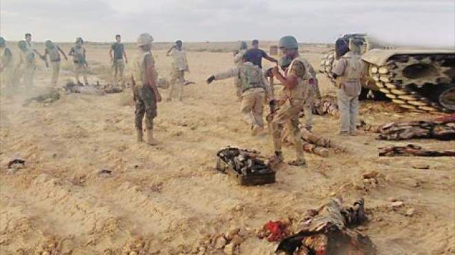 الجيش يقطع رؤوس الإرهابيين فى سيناء باستراتيجية 