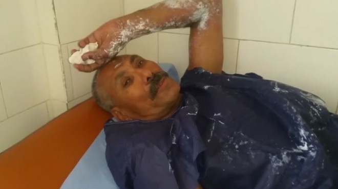بالفيديو| مواطن يحرق نفسه بمستشفى السويس العام لرفض إجراء عملية له
